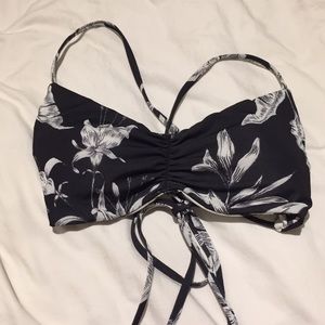 Roxy 2 sided reversible bikini top